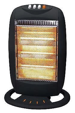 Ardes AR454B stufetta elettrica Interno Nero 1200 W Riscaldatore di ambienti elettrico alogeno