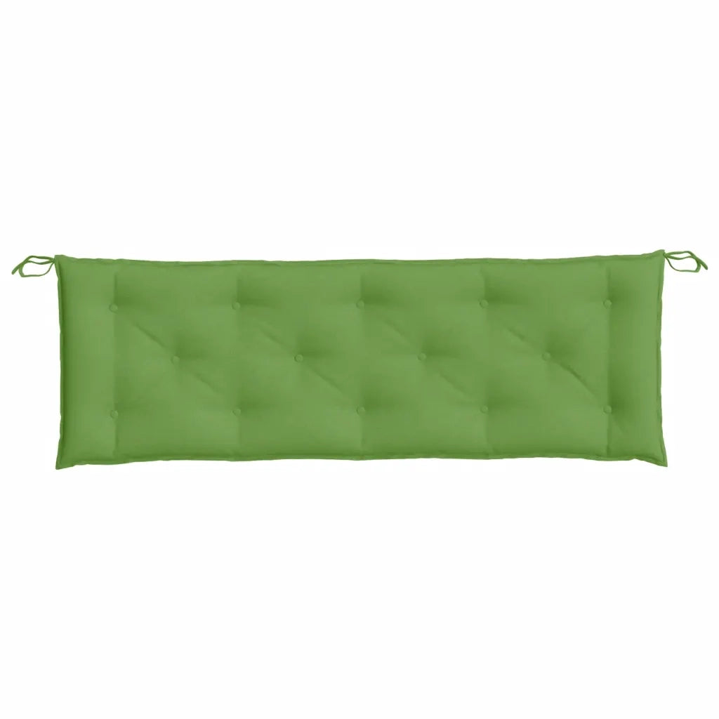 Cuscino Panca da Giardino Verde Mélange 150x50x7 cm in Tessuto 4002558