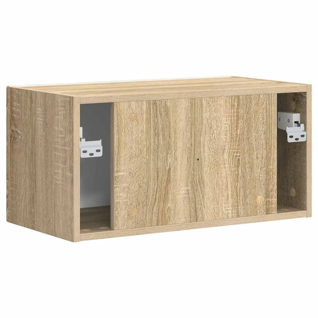 Mobile TV da parete-Mobile TV a Muro-Credenza TV Sonoma 60 x 31 x 29.5 cm Legno multistrato 740506