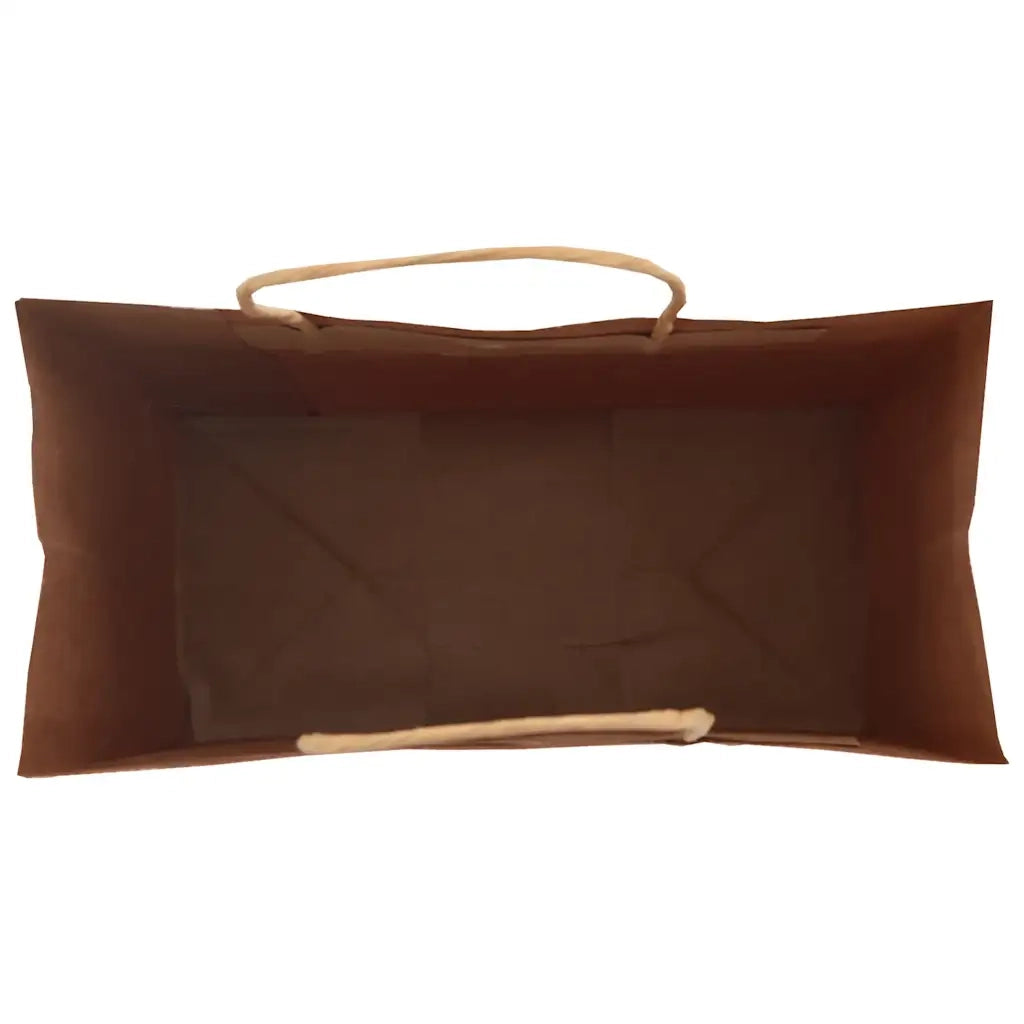vidaXL Sacchetti di Carta 50 pz con Manici Marrone 21x11x36 cm