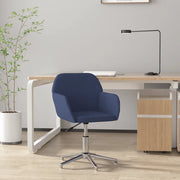 Sedia da Ufficio Girevole Blu in Tessuto cod mxl 21577