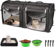 Cassa di trasporto per gatti - Cassa di trasporto per gatti - Borsa da viaggio per gatti - Porta gatti - Sacca da gatto - Borsa per trasporto gatti