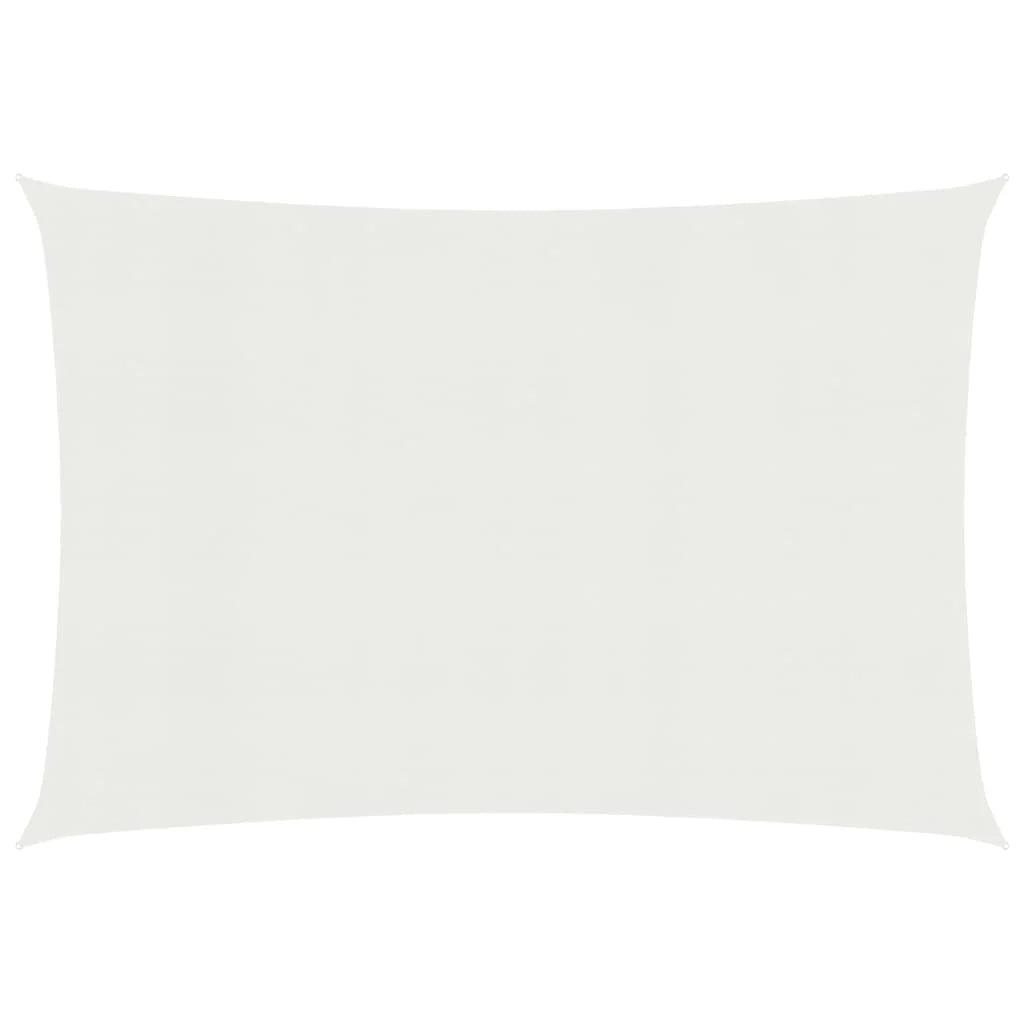 Vela ombreggiante 160 g/m² 2 x 2,5 m HDPE bianco 02_0009004