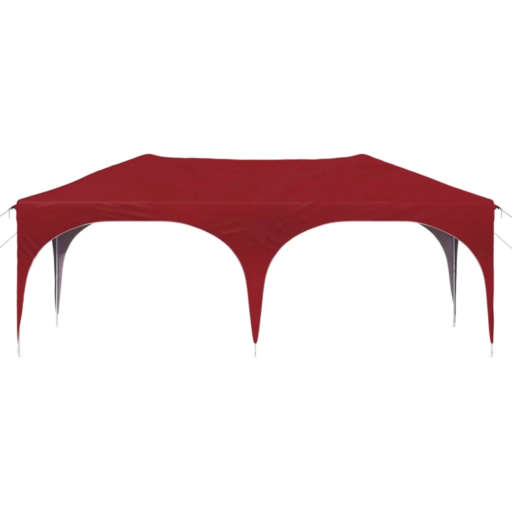 Tenda per feste a pop-up 575 x 288 x 245 cm Borgogna