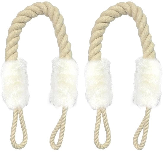 Pacco di 2 cordoni di protezione per porte in cotone, antiknel, protezione per cardini e cordoni antiknel per prevenire lesioni a bambini e animali domestici.