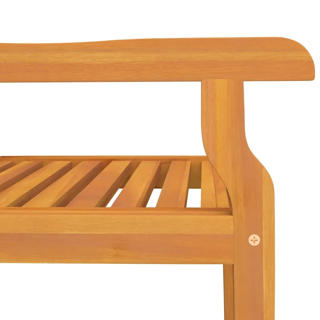 Sedie da Pranzo da Esterni 2 pz in Legno Massello di Acacia cod mxl 16842
