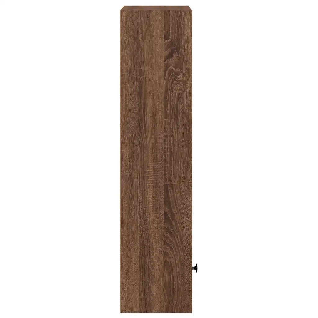 Libreria Rovere Marrone 31x24x102 cm in Legno Multistrato 860343