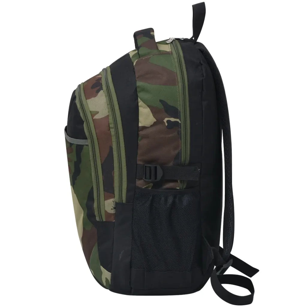 Zaino da Scuola 40L Nero e Mimetico CFW7621761