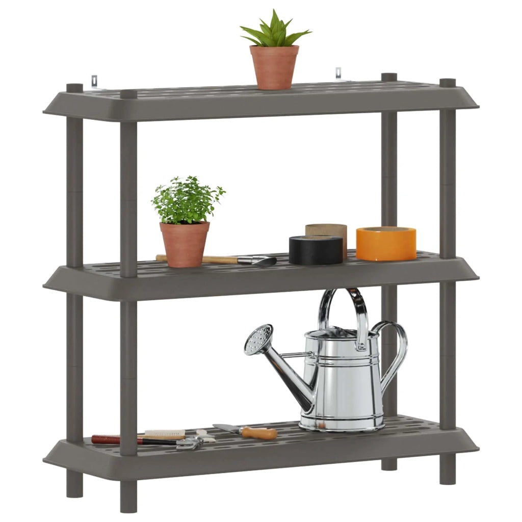 Unità di scaffalatura 3 livelli 100 x 40 x 96 cm PP 8011747