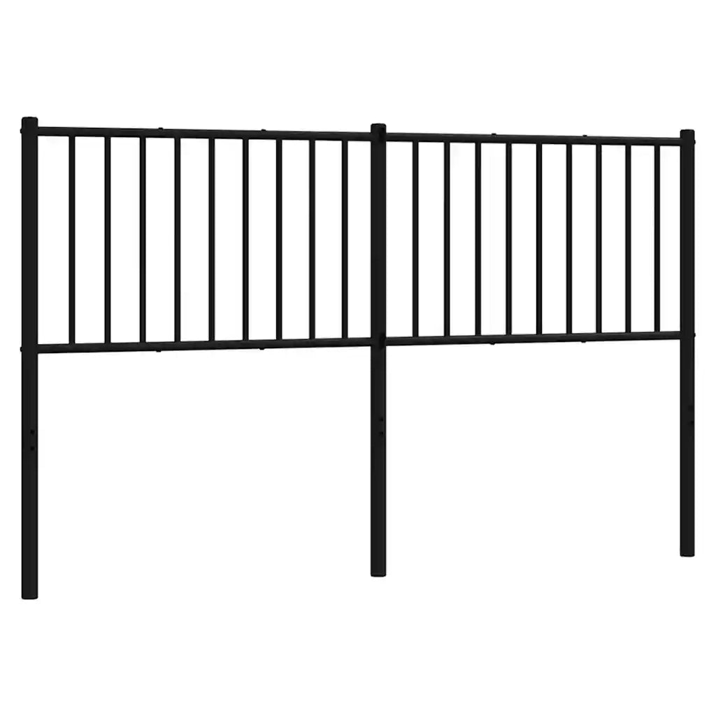 Testiera di Ricambio in Metallo Nero 160 cm 350899