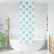 vidaXL Tenda a Rullo Doccia 60x240 cm Larghezza Tessuto 56 cm