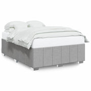 Letto matrimoniale | Letto per adulti | Giroletto senza Materasso Grigio Chiaro 160x200 cm Tessuto