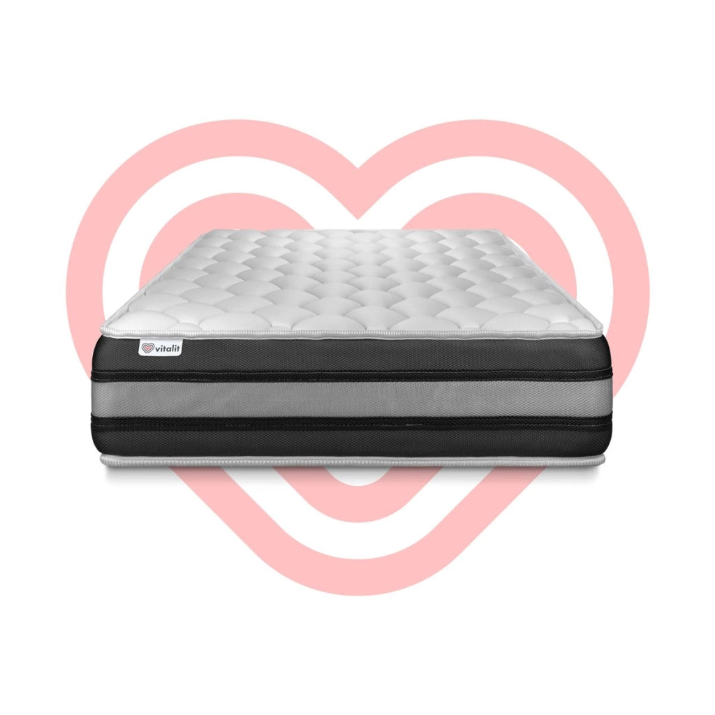 Materasso 90x190cm a molle insacchettate e memory foam - Vitalspring Zen
