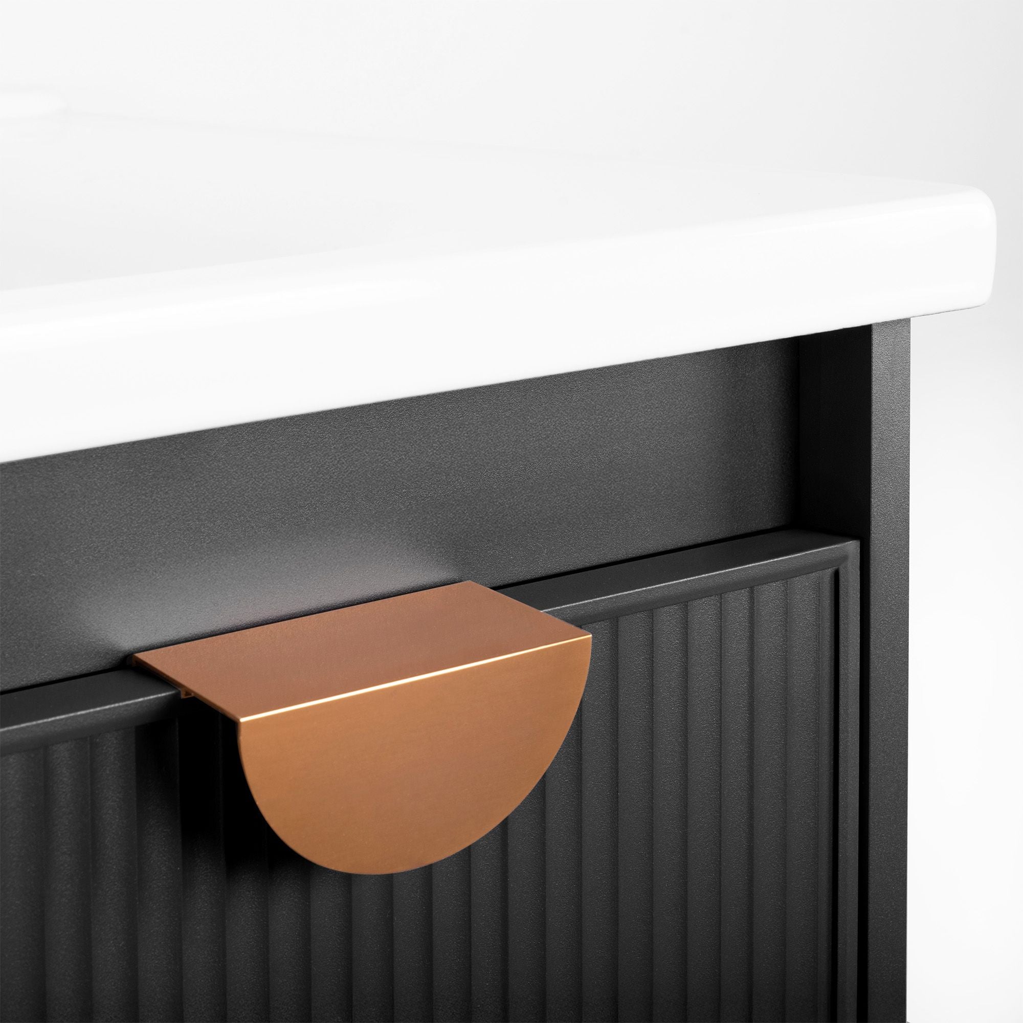 Set Di Mobili Da Bagno Con Lavabo Mario 60cm Grey