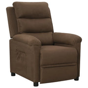 Poltrona Reclinabile Marrone in Tessuto cod mxl 32728