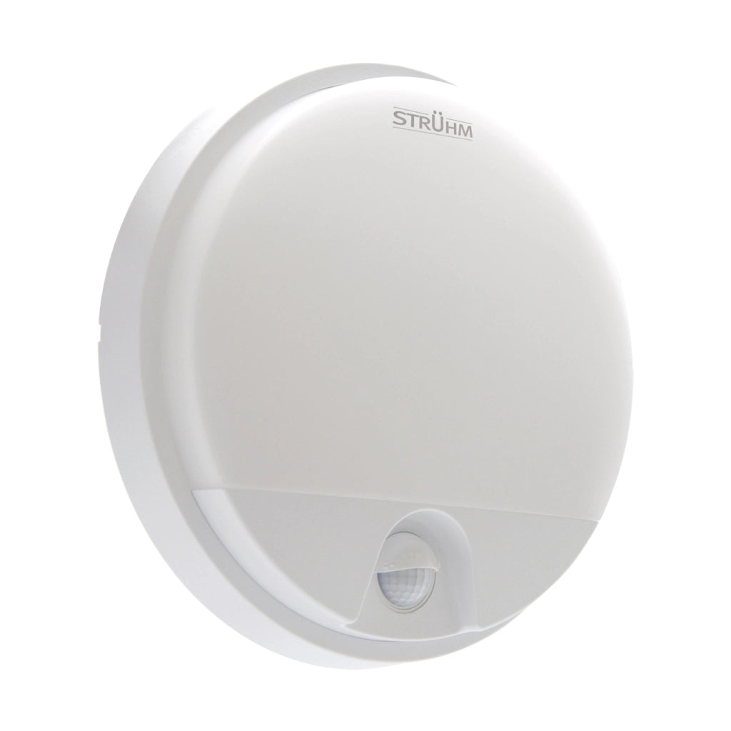 Plafoniera LED tonda 21cm 15W 4100K IP54 PIR Struhm