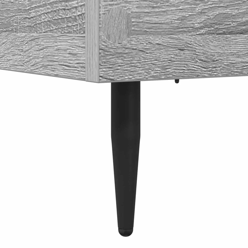 Struttura del letto Sonoma grigio 80 x 200 cm 8009052