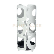 porta ombrelli bubbles Bianco marmo in Ferro 23x55cmh
