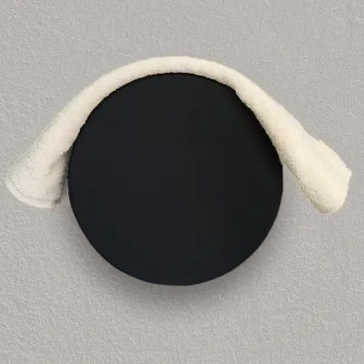 Scaldasalviette elettrico Cuzco 29,5 cm asfalto opaco 70W in ceramica
