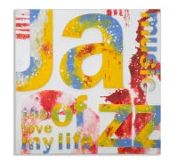 Dipinto Su Tela Music Cm 100X3.5X100