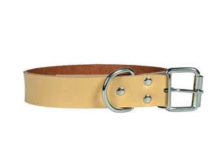 COLLARE PER CANI IN CUOIO- - cm.51x2,5 - 5 pezzi IL CAMPO