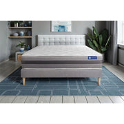 Kit rete e materasso Actiflex relax 130x200cm - Spessore : 24cm - Molle insacchettate e memory foam - Moderatamente rigido