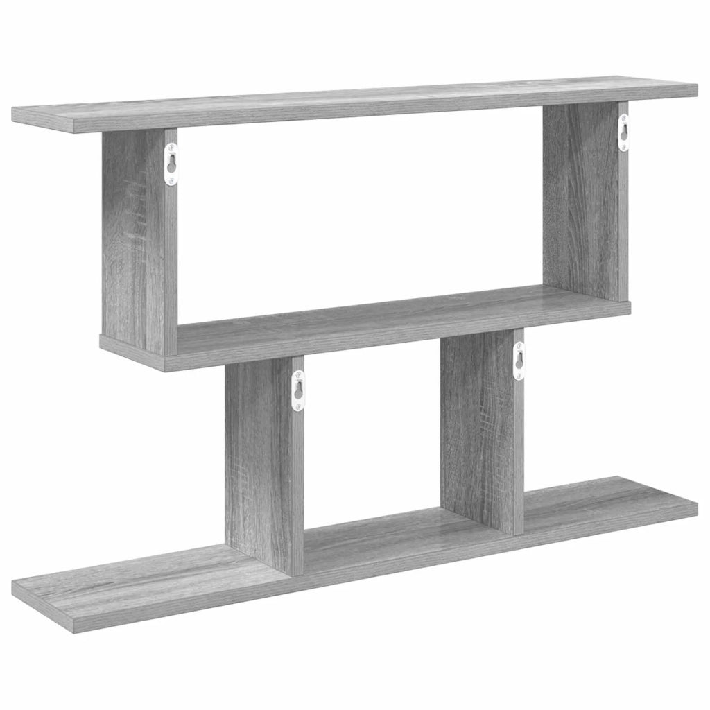 Scaffale da parete Sonoma grigio 80 x 15 x 50,5 cm 8012289