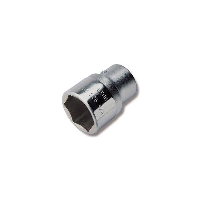 USAG 02353125 Chiavi a bussola 3-4'' Chiave a bussola esagonale 41 mm acciaio cromo vanadio lunghezza 67 mm larghezza 57,3 mm colore Nero