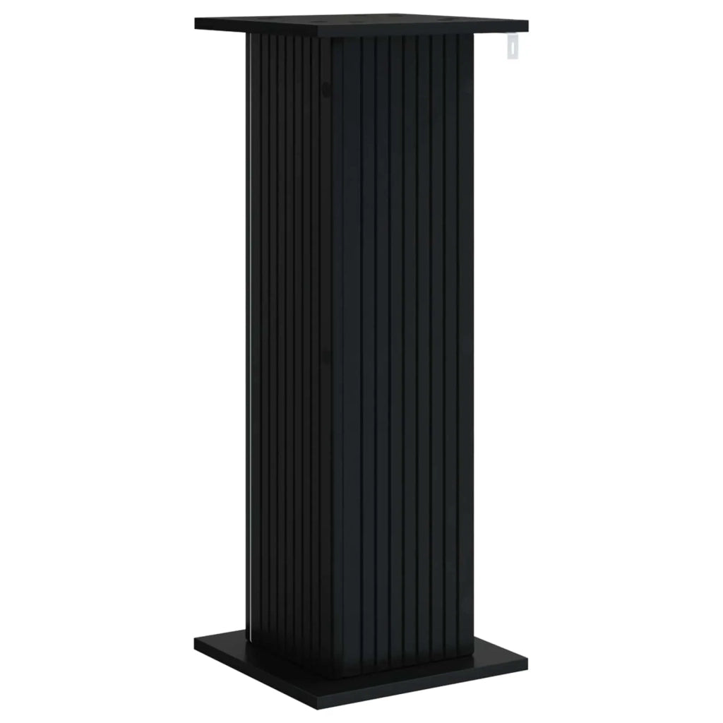 Supporto per piante 2 pz Nero 30,5 x 30 x 80,5 cm 899765