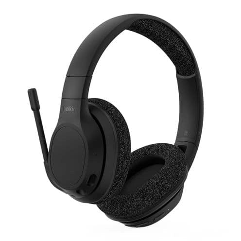 Belkin Soundform Adapt Over-Ear wireless +cavo USB-C AUD005btBLK