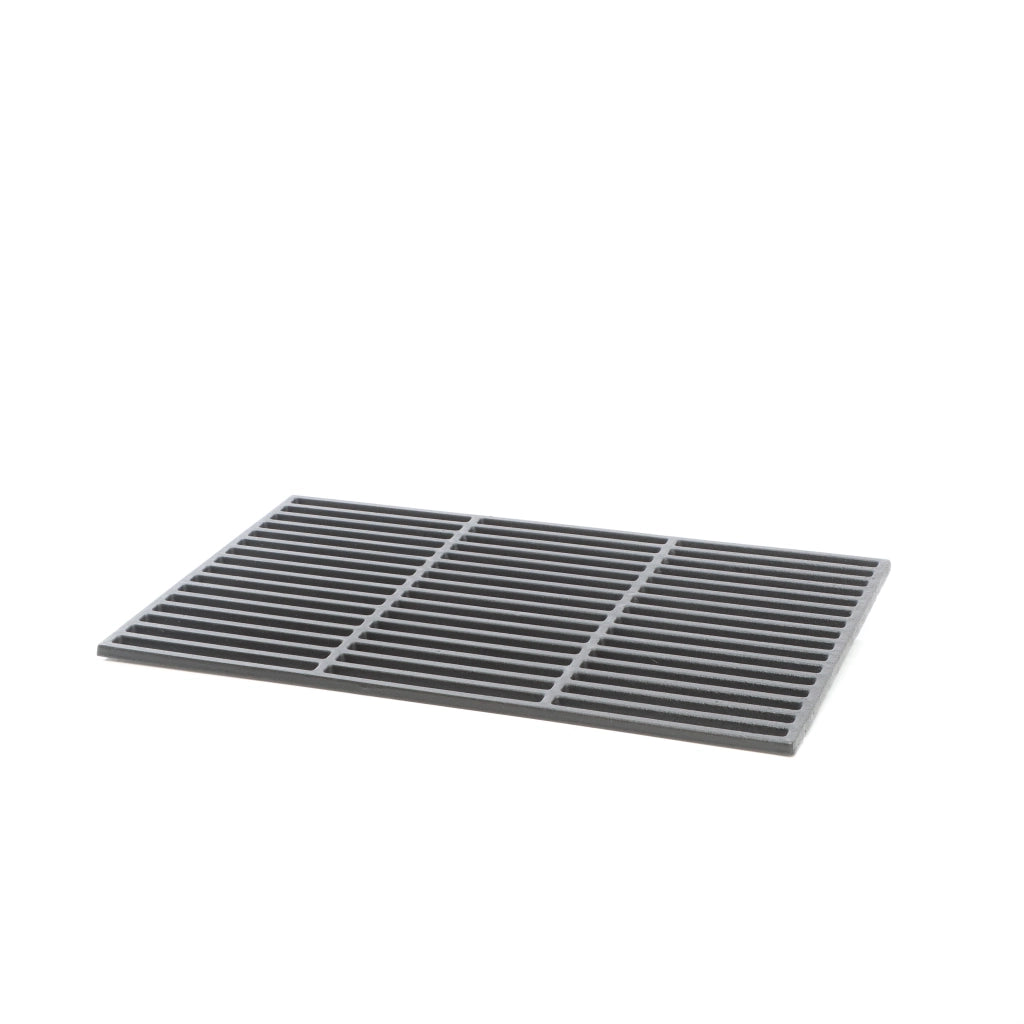 Griglia rettangolare in ghisa 54 x 34 cm per barbecue a carbone e a gas