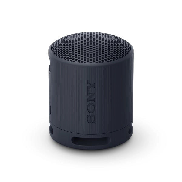 Sony srs-xb100 - speaker wireless bluetooth, portatile, leggero, compatto, da esterno, da viaggio, resistente ip67 impermeabile e antipolvere, batteria da 16 ore, cinturino versatile, chiamate in vivavoce - nero - SRSXB100B