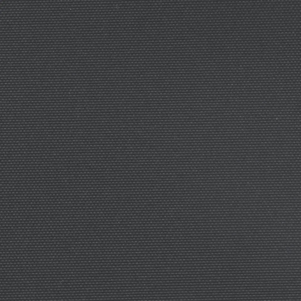 Tenda da Sole Laterale Retrattile Nera 140x1000 cm 4004714