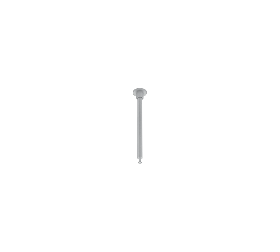 Kit 2 Sospensioni a Soffitto Lampade Alluminio H 12,5 cm Duoline GD Trio