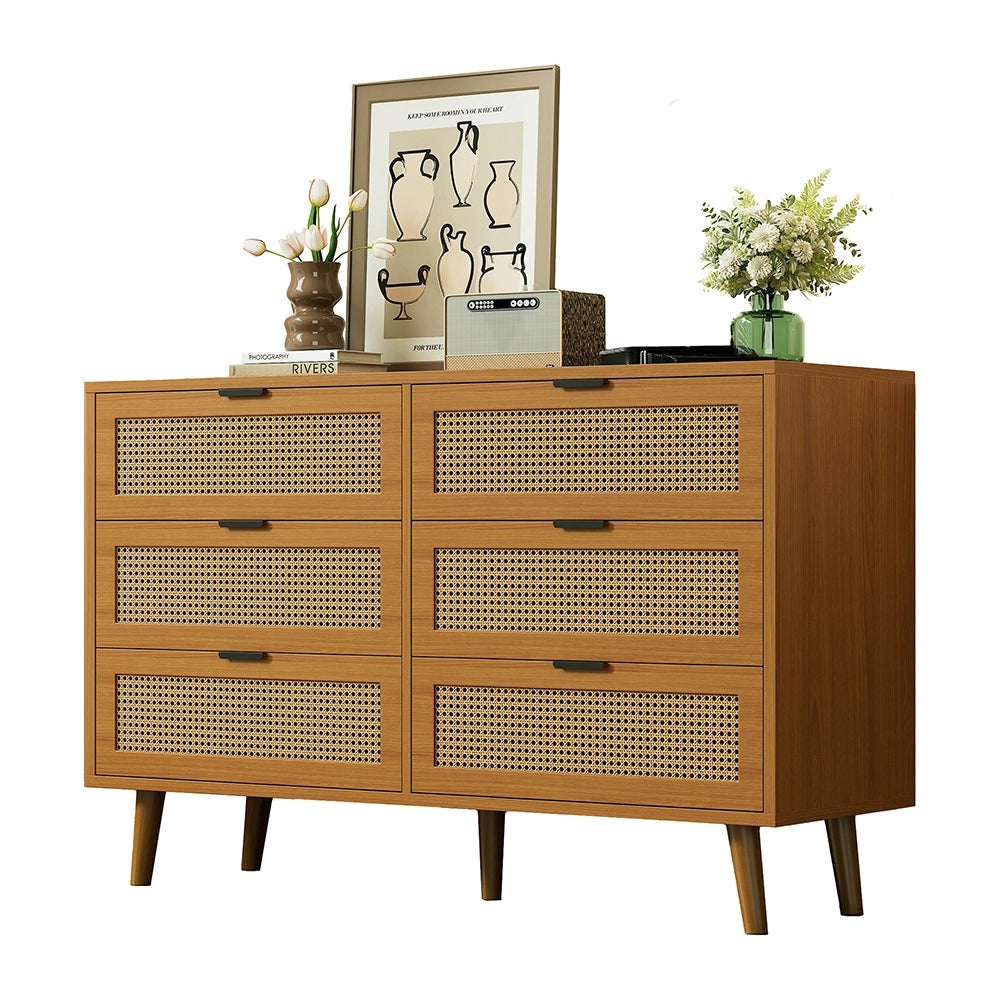 Com?? - Xylo - 120x40x76.5cm legno maniglie metallo