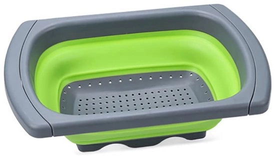 Colaprevale 5,7 Litri - Scolapasta Inclinabile - Maniglie Antiscivolo - Resistenti ai Detergenti per Lavastoviglie - Resistenti al Calore fino a 70°C