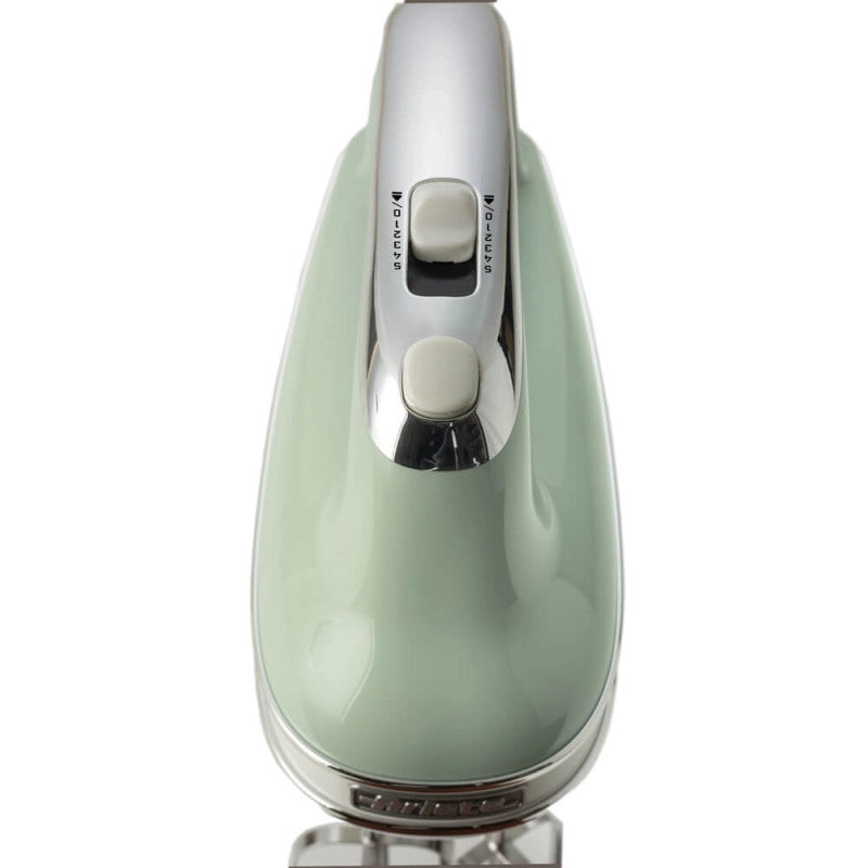 Sbattitore Vintage 450W - 5 velocità - Funzione turbo - 2 fruste - Verde