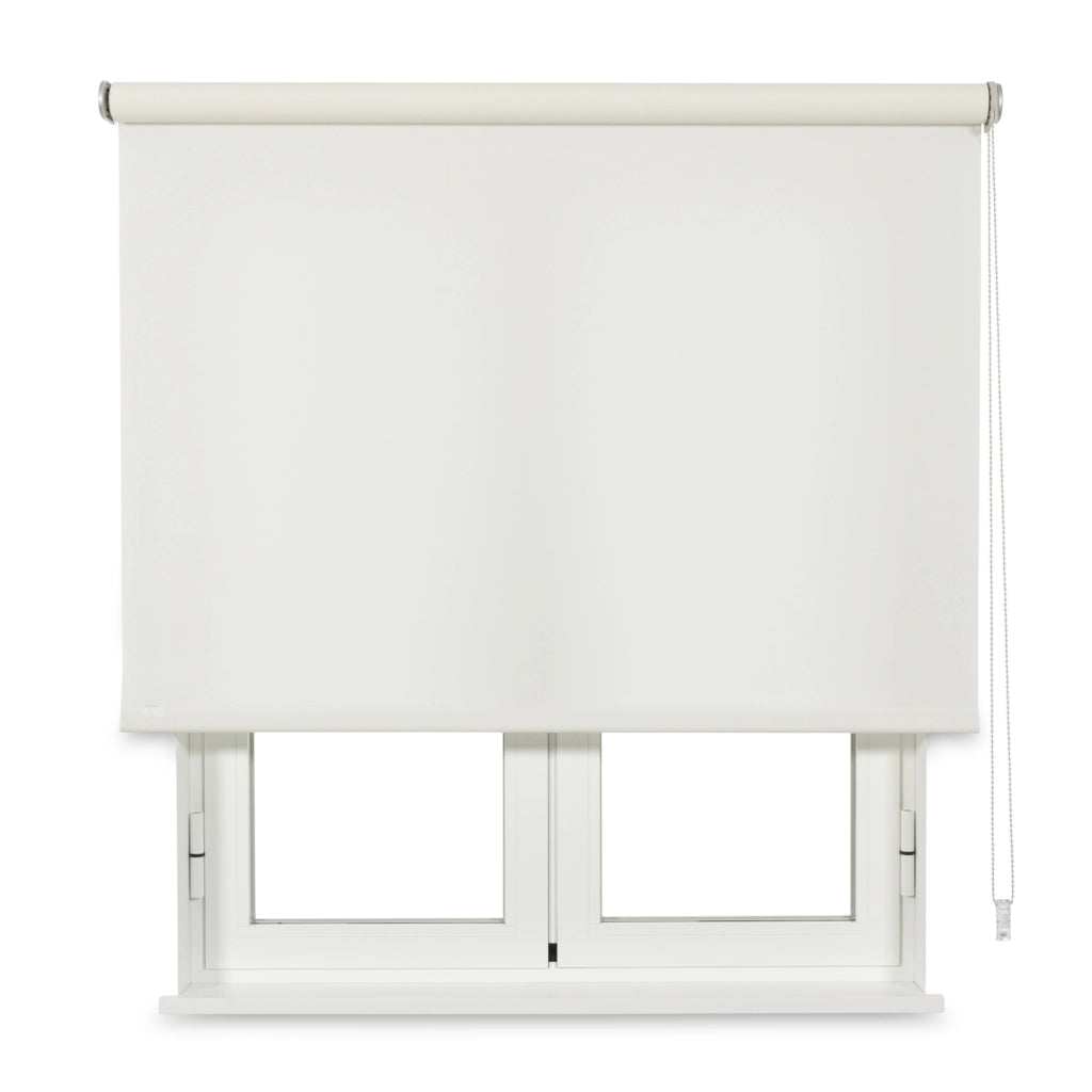 VIEWTEX Tenda a rullo Traslucida Chela Bianco 105 X 250cm - Made in Europe - 5 anni di Garanzia