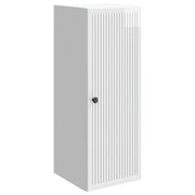 Mobiletto a muro Bianco Lucido 33 x 34,5 x 90 cm
