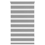 Tenda a rullo | Tenda avvolgibile zebra 70,9x120 cm Tessuto Larghezza 66,7 cm grigio