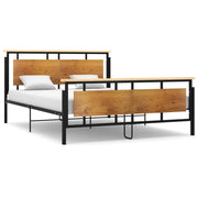 Letto matrimoniale | Letto per adulti | Giroletto in Metallo 160x200 cm