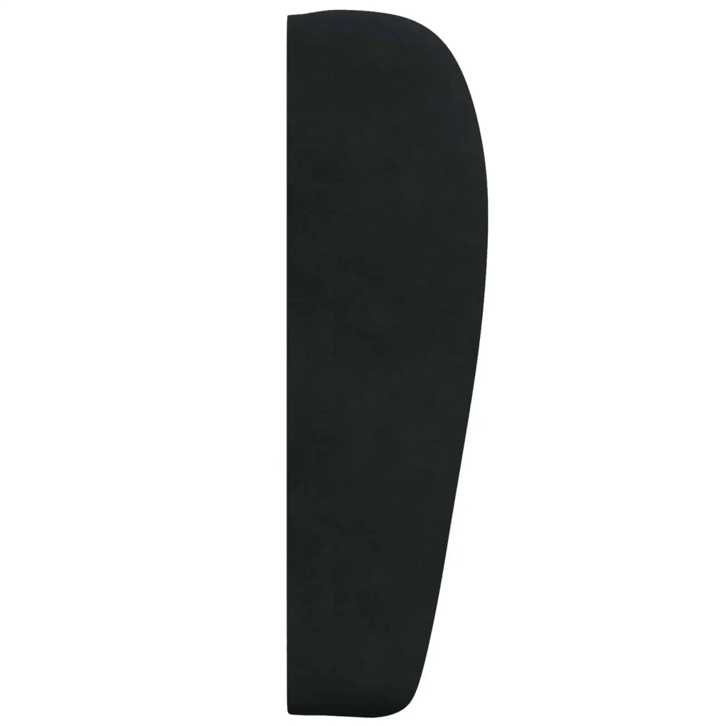 Orecchia della Testata Nero 80 x 23 x 6 cm Velluto