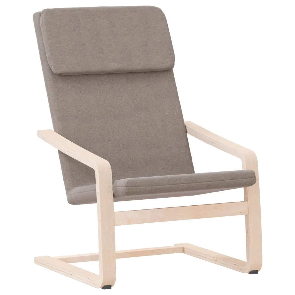 Sedia Relax Tortora in Tessuto 351057