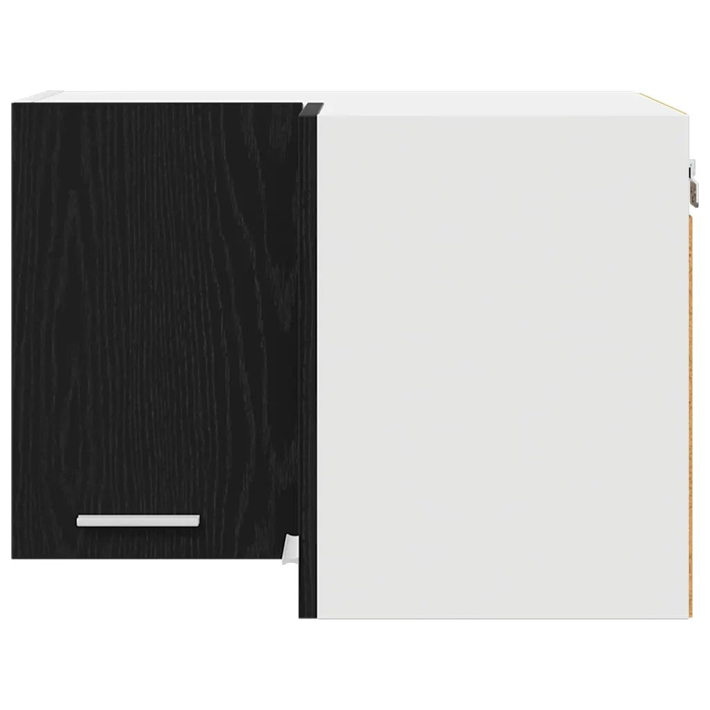 Armadio pensile | Mobile da Cucina Rovere Nero e Bianco 57 x 57 x 40 cm
