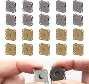 Magnetici chiusure per cucito - 20 pezzi - Chiusure magnetiche nascoste per cucire portafogli, borse a mano, abbigliamento - Fai da te Artigianato
