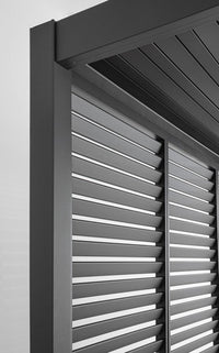 Pannello Frangisole Laterale per Pergola 93x6x238h cm Ocean Antracite