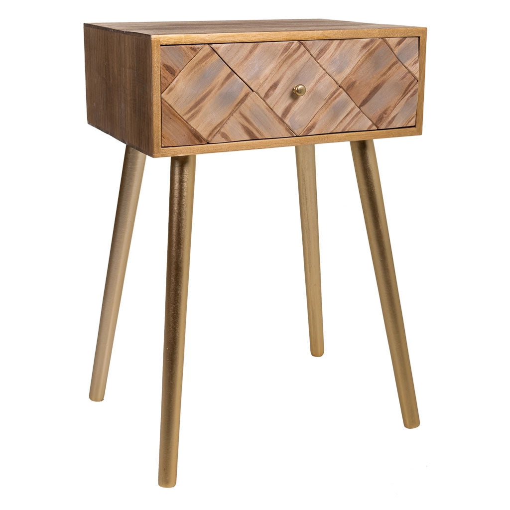 Tavolo in legno marrone 45x34x67h
