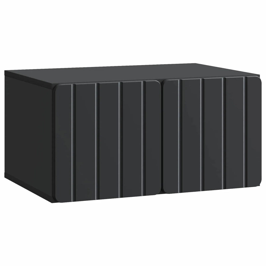 Mobile Porta TV da Muro Nero 59,5 x 41 x 30 cm 898336