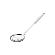 Pedrini Schiumarola Lillo Stile Inox Lucido e Bianco