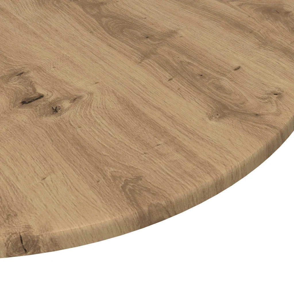 Piano del tavolo rovere artigianale Ø 60 x 1,5 cm 880410